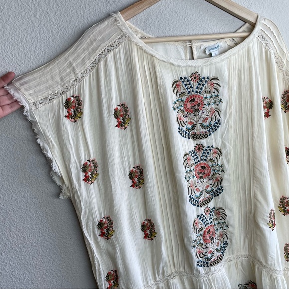 NWT Sundance Embroidered Fable Tunic Top XL - Picture 2 of 13